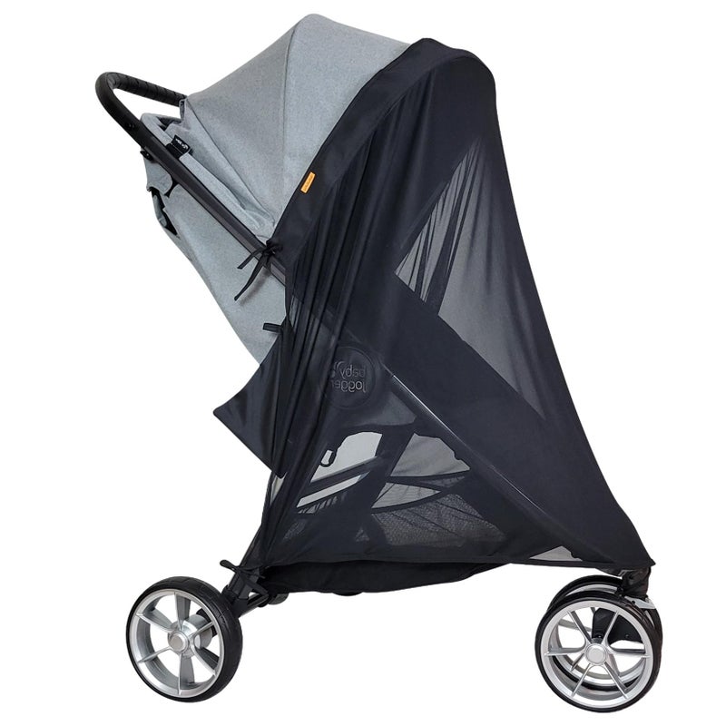 liuliuby Baby Stroller Sun Shade Cover | Stroller Shade Extender for Sun | Canopy Extender with Full Coverage | Universal Baby Sunshade Accessories for Summer | Bug Net Protection Cover Attachment for Outdoor - Image 1